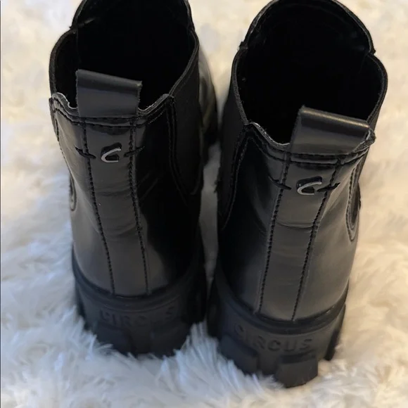 Black Chunky Circus NY by Sam Edelman Boots - Picture 3 of 7